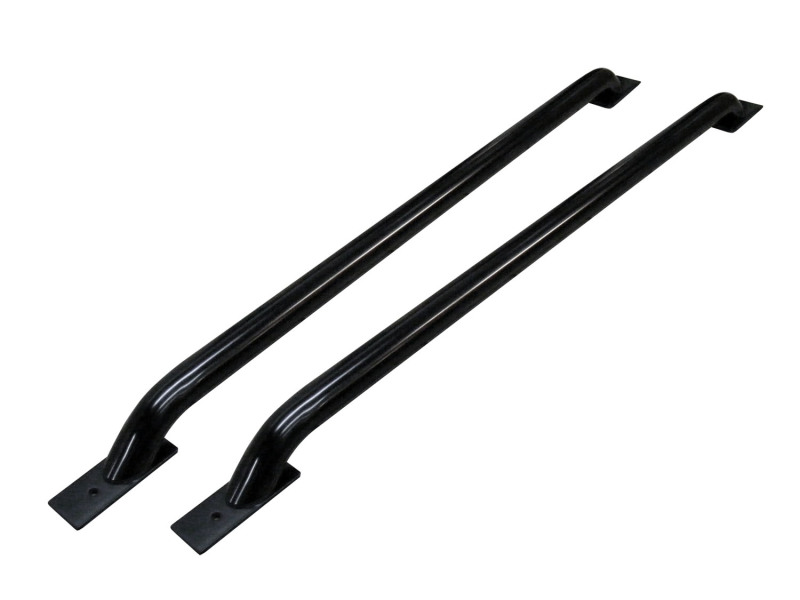 Ford F-150 Bed Rails - Go Rhino - Stake - Black - `97-`14